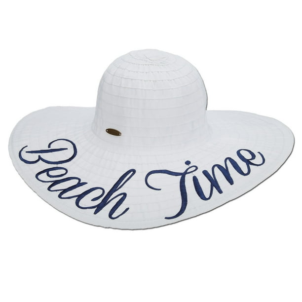 New Panama Jack Big Brim Rainbow Sun Beach Women Cap Hat